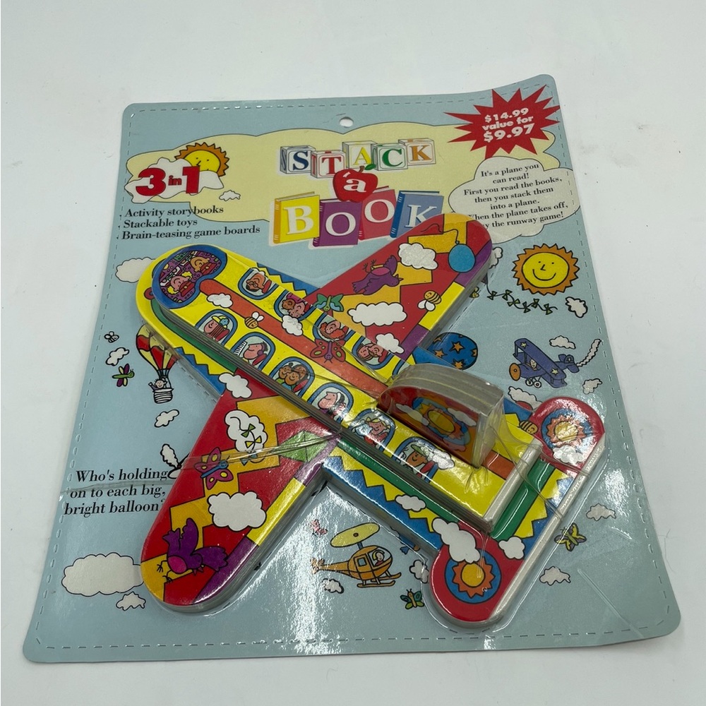 Berry Blue Books Levinson Books
Stack A Book PLANE Storybook,